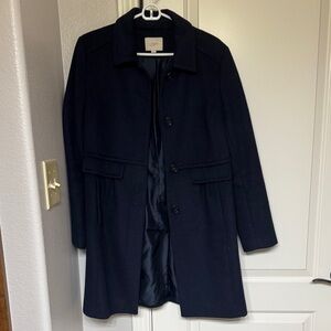 LOFT Women's Navy Pea Coat